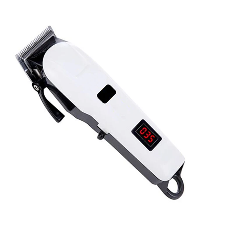 

LCD screen hair clipper salon cordless hair trimmer men beard electric hair cutter adjustable hair cutting machine haircut kit