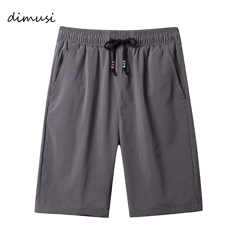 DIMUSI летние новые мужские шорты из хлопка с эластичной талией Jogger повседневные пляжные шорты мужские пляжные шорты Мужская брендовая одежда 8XL, YA861