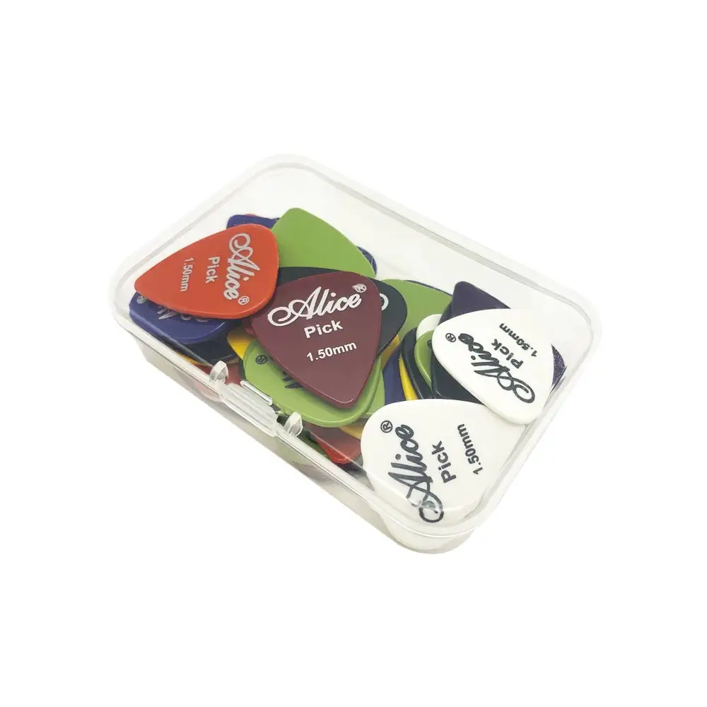 Гитарный медиатор Alice Plectrum 40 кирок и 1 коробка для хранения Palheta Guitarra толщина 0 58 71 81