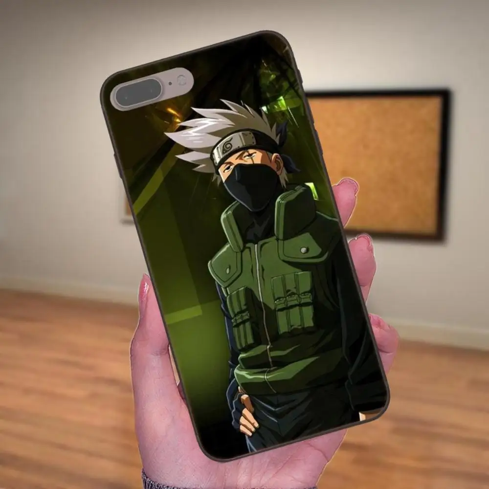 Для Apple iPhone 4 4S 5 5S SE 6 6S 7 8 Plus X XS Max XR мягкие чехлы из кожи японского аниме Наруто