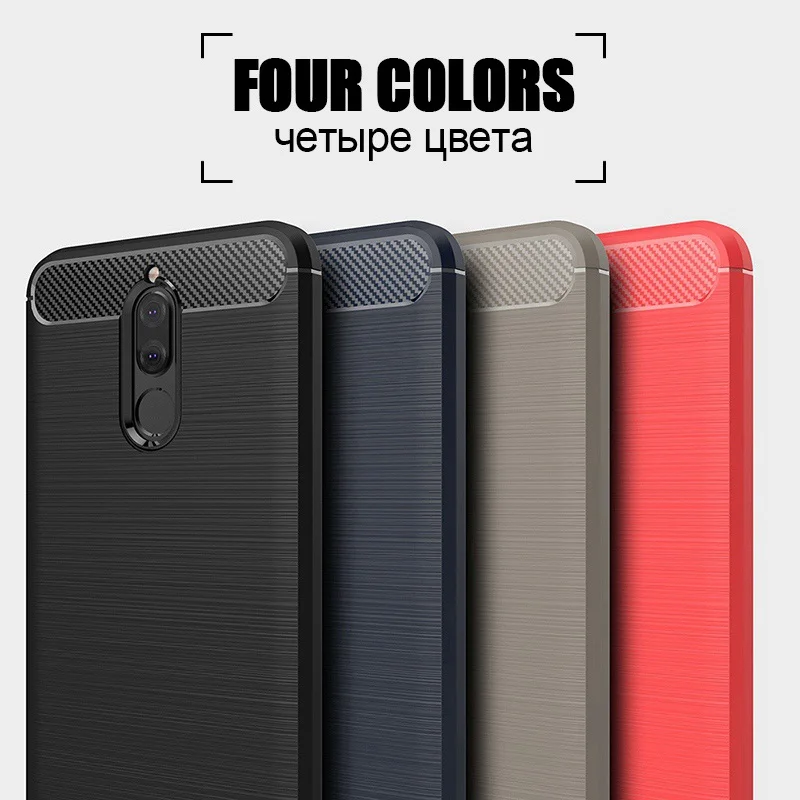 Matte Carbon Fiber Silicone Case For Huawei P10 P9 P8 Lite 2017 Case Soft TPU Cover For Huawei Mate 10 Lite P20 Pro P Smart Case (9)