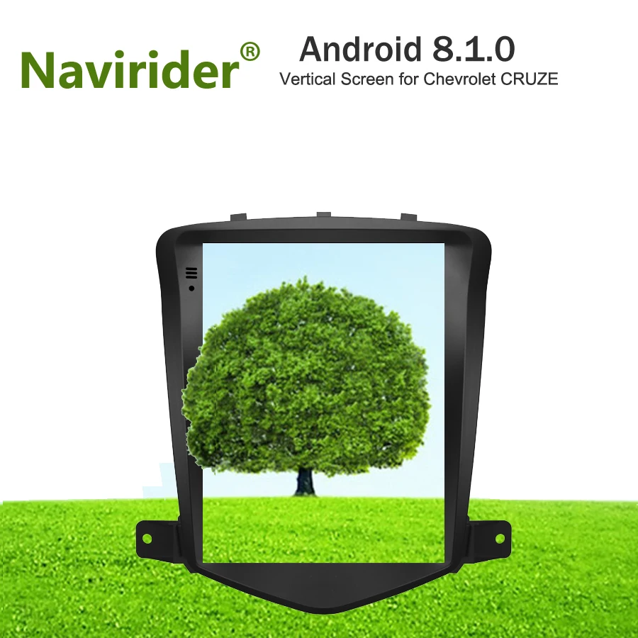 

Vertical Screen android 8.1.0 gps navigation for Chevrolet CRUZE Navirider car multimedia dual zone stereo radio BT4.0 head unit