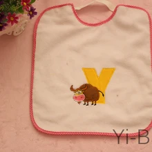 12 шт./компл. YB0020-08 слюнявчик для младенца полотенца Детский нагрудник водонепроницаемый нагрудник