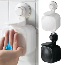 Новая горячая присоска диспенсер для мыла настенный ABS водонепроницаемый мыльница для дома ванной SMD66