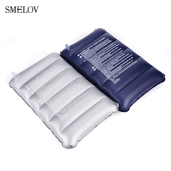 

Smelov Ultra-light pvc Inflatable Air Cushion Pillows Portable Outdoor Travel Cushion Nap Neck massage Sleeping Bedding Pillows
