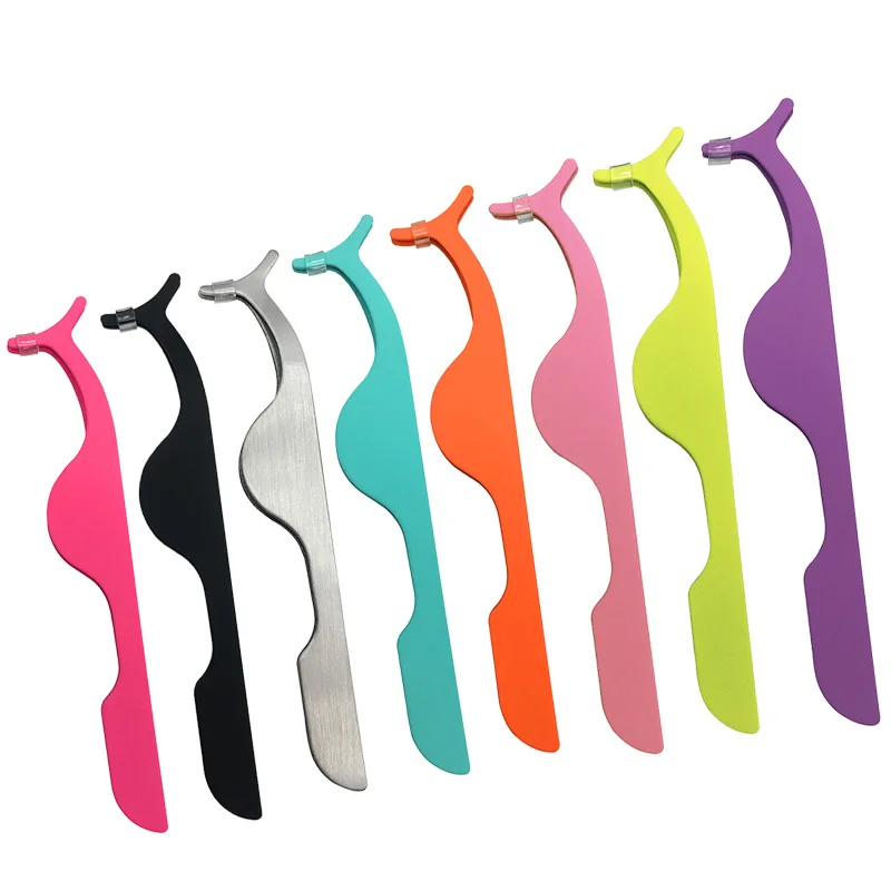 

Romantic Bear False Eyelash Curler Stainless steel material Fake Lashes aid 8 colors available 10pcs/lot drop shipping EC001