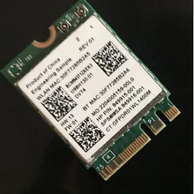 Беспроводная карта адаптера для Broadcom BCM94371ZAE wi-fi/WLAN Беспроводная карта NGFF BT 4,1 867 Мбит/с hp 849915-001