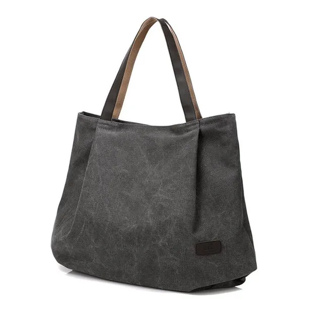 Dinaseuk Women Canvas Handbag Capacity Fashion Brand Designer Dinaseuk Women Canvas Handbag Capacity Fashion Brand Designer Tote Shoulder Bag Las School College