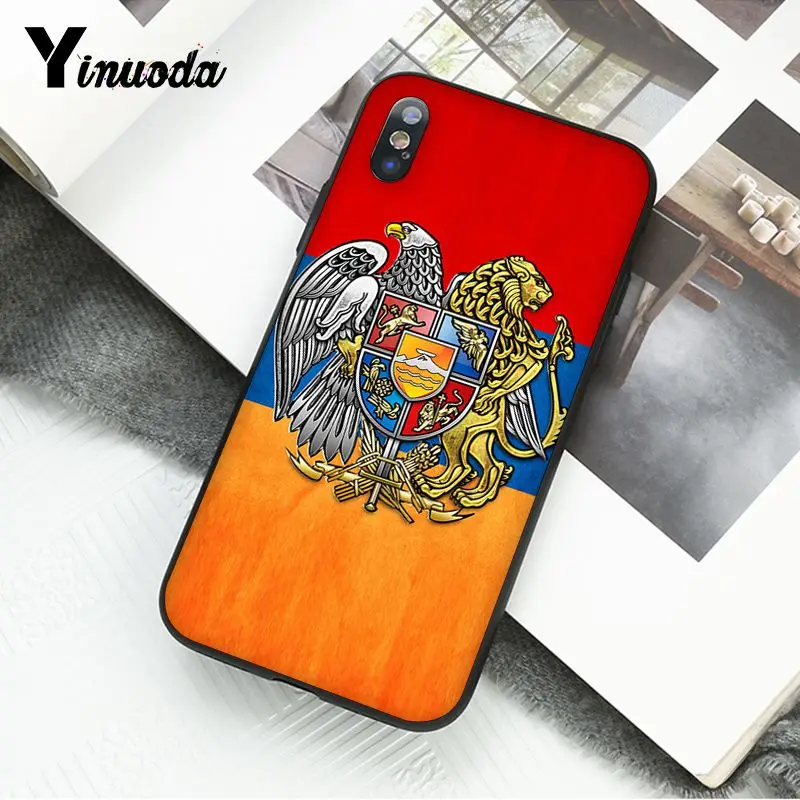 Yinuoda, чехол для телефона с эмблемой флага России для iphone 11 Pro Max X XS MAX 6 6S 7 8plus 5 5S XR