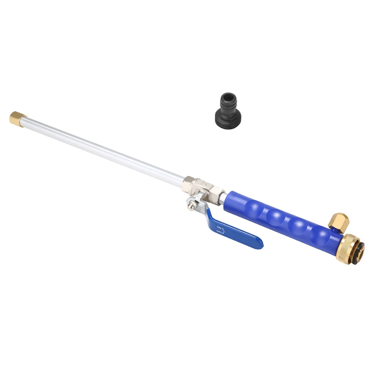1pc Hydro Jet High Pressure Washer Water Spray Tool Nozzle Wand Connection Adapter Nozzle Watering Spray Sprinkler Cleaning Tool