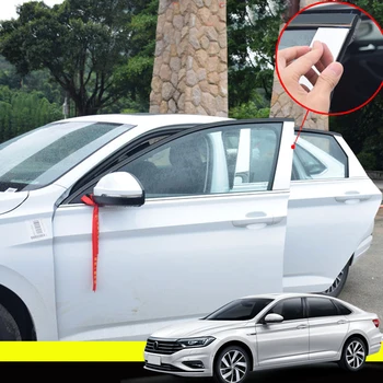 

For VW Volkswagen Jetta A7 2019 2020 Car Exterior Center Pillar Sill Frame Decorative Cover Trim Sticker Car Styling