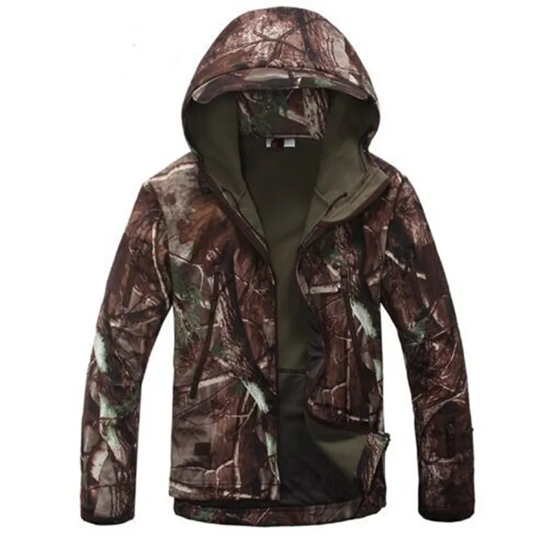Зимние армейские камуфляжные пальто Военная Униформа куртка Водонепроницаемый ветровка плащ одежда армия V4.0 Для мужчин верхняя одежда