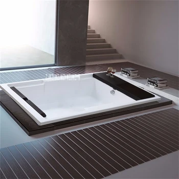 

New E-810 Modern Embedded Acrylic Bathtub Household Adult Bathtub Indoor Double Bathtub Family Hotel Bathroom Bathtub 1.7 Meters