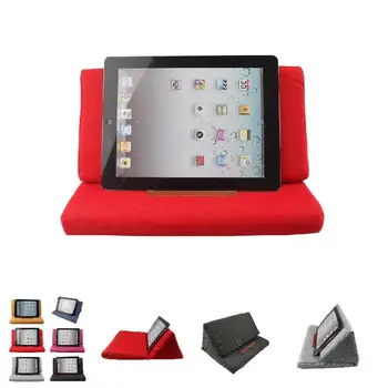 

Portable Plush Tablet Holder Angled Cushion Lap Cooling Stand for iPad Book Reader PC GDeals