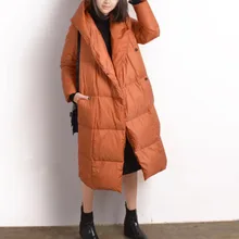 Простой дизайн пуховое пальто зимнее женское длинное пуховое пальто зимнее пальто пуховое пальто размера плюс