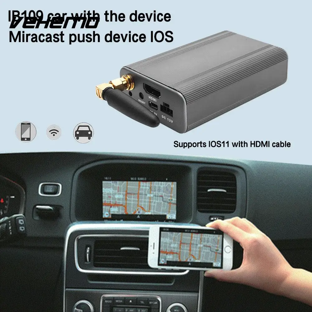 

Screen Mirror Display Phone Mirror Link Universal Screen Mirroring Box WIFI Display WIFI with HDMI Cable Smart