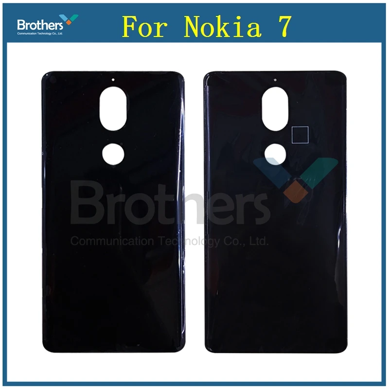 Mobile Phone Housings For Nokia 7 Back Battery Cover Rear Cover Glass Housing Case For Nokia 7