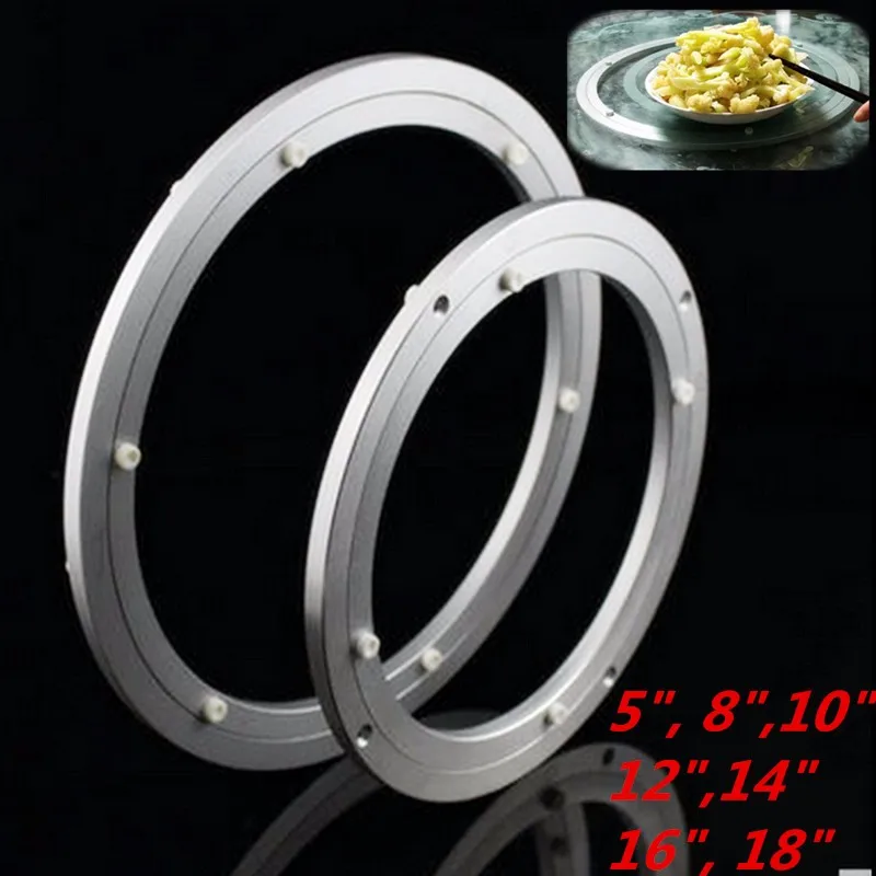 

Heavy Duty Aluminium Rotating Bearing Turntable Turn Table Round Swivel-Plate Surface Smooth Easy Setup Screwed or Fixed