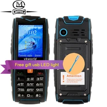 Russian keyboard IP68 waterproof shockproof Mobile phone 3000mAh battery 3 SIM FM flashlight outdoor cell phones VKworld V3