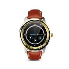 Neue 2016 DM360 Upgrade DUAL-CORE-CHIP-DM365 Smart Uhr Bluetooth 4,0 IP67 Runde Smartwatch IOS Android Für iPhone Samsung VS G3 uhr