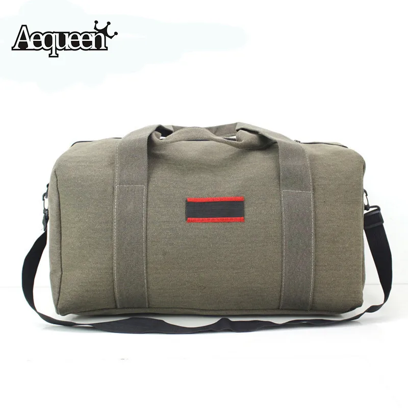 

AEQUEEN 2018 New Fashion Men Women Travel Bags Large Capacity 36-55L Luggage Duffle Bags Canvas Folding Bag For Trip Waterproof