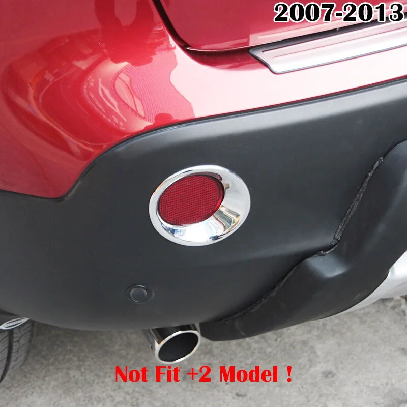 Для Nissan Qashqai Dualis J10 2007 2008 2009 Хромированная передняя и задняя