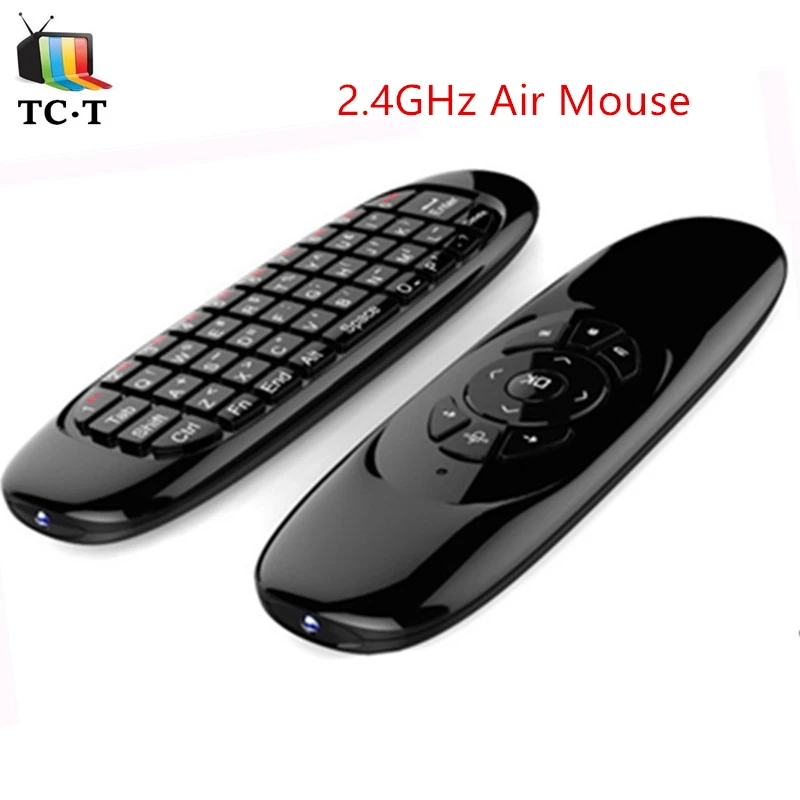 Original C120 Air Mouse 2 4GHz WirelessKeyboard Remote Control T10 axis gyroscope Gaming for font