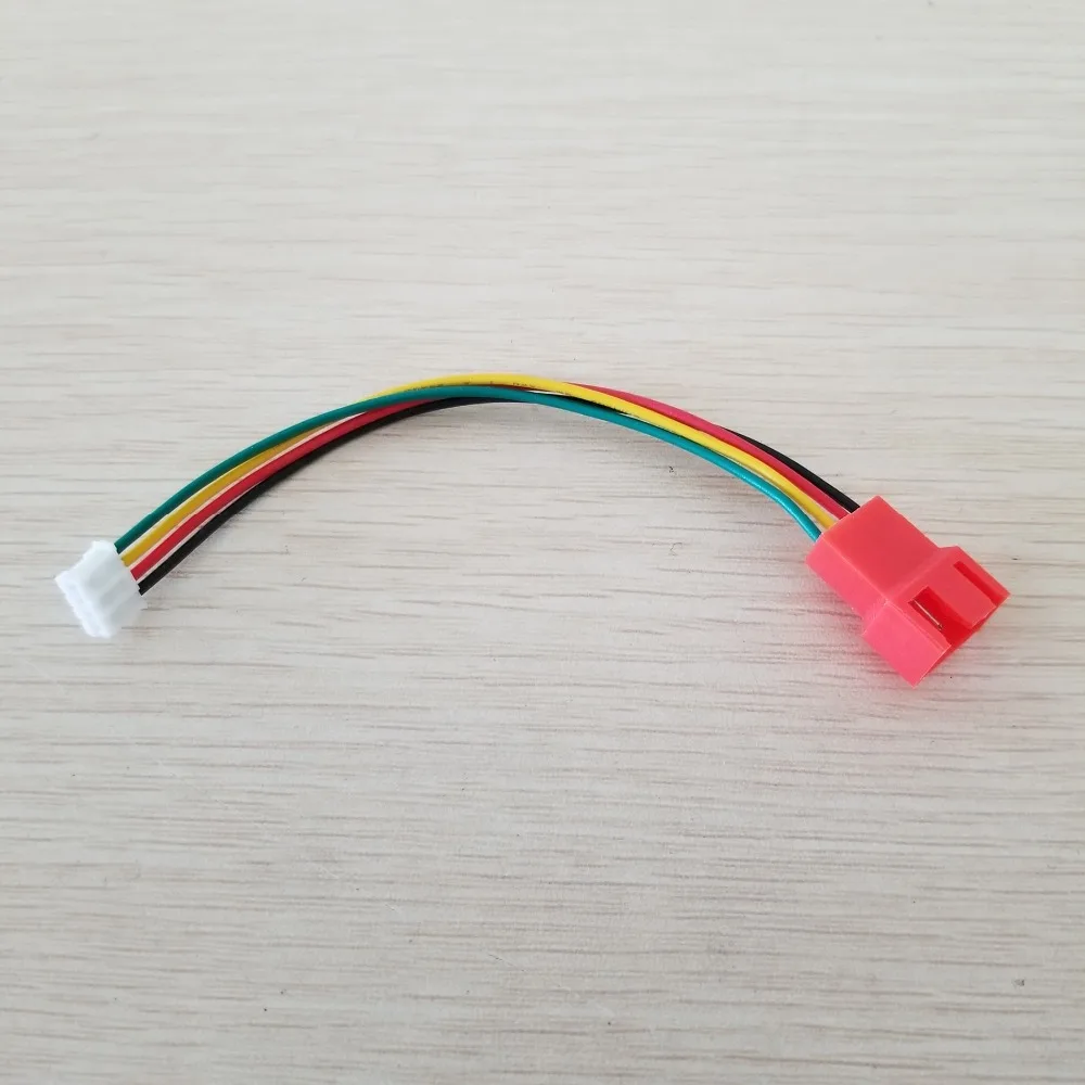 5 шт./лот PCI E видеокарта PWM Fan блок питания 4 контактный кабель небольшого размера к
