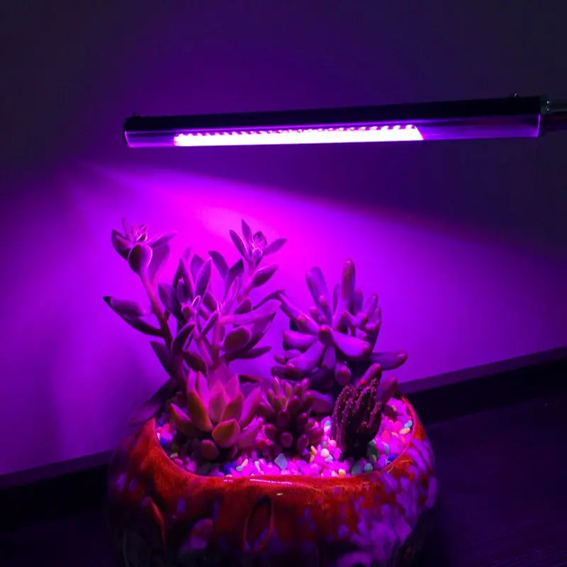 

USB LED Plant Grow Light Flexible Dimmable Clip For Greenhouse Indoor Mute Good Heat Dissipation Suit All Plant Growth Periods