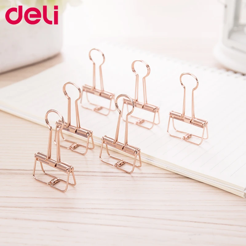 Deli 8 шт./компл. модные милые зажимы для животных школьные и офисные из холодного