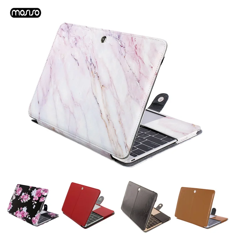 MOSISO из искусственной кожи чехол для Macbook 12 дюймов с retina Дисплей A1534 чехол для ноутбука сумка кожа Тетрадь сумка Обложка