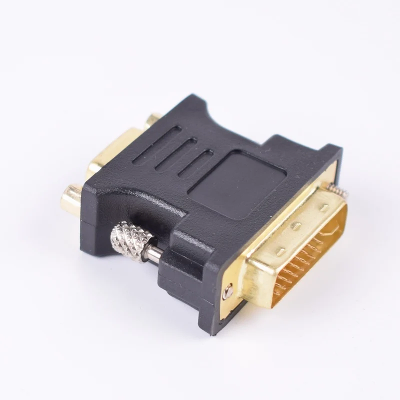 

DVI to VGA Adapter Converter DVI 24+5 Male to VGA Female Converter for HDTV LCD PC Computer DVD Projector PS3 PS4 TV BOX