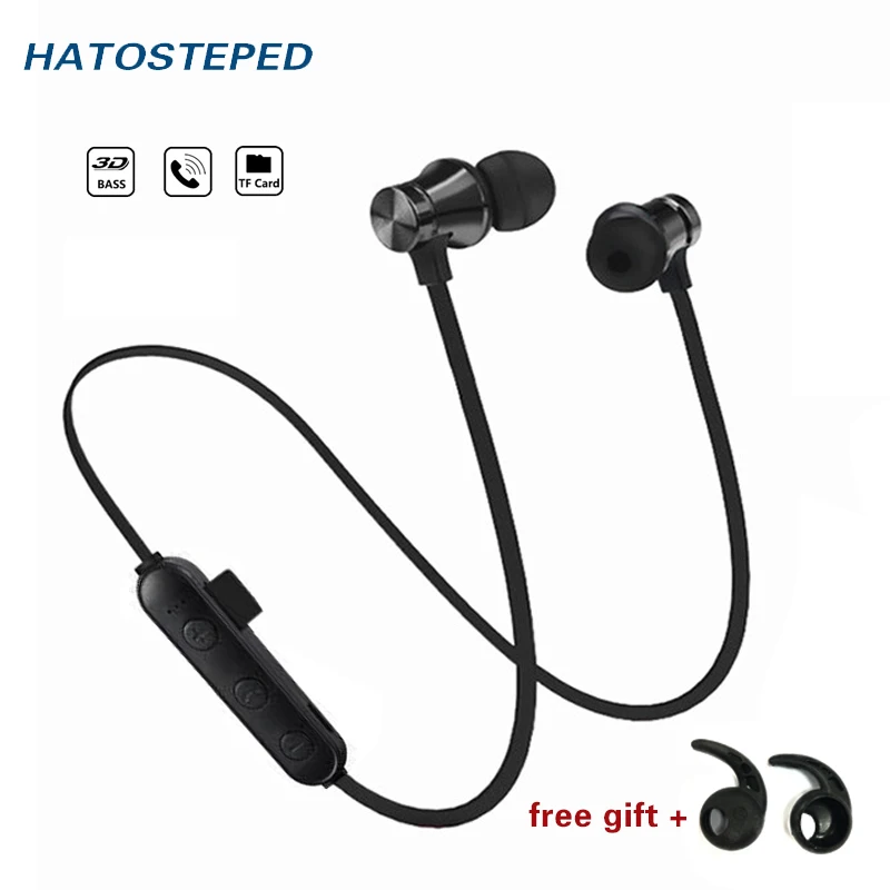 

Magnetic Attraction Bluetooth Earphone Sweatproof Sport Headphone 4.2 with Build-in Mic Headphone Bluetooth Headset Hands free