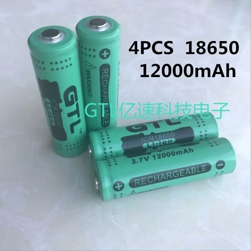 NCR18650B 3,7 V12000 mah 18650 литиевая аккумуляторная батарея большой емкости GTL EvreFire