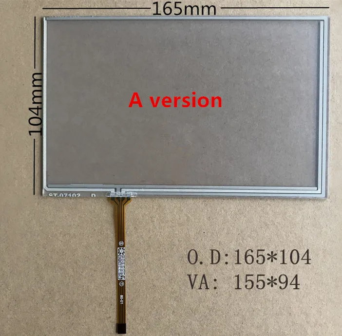 Новый и оригинальный 7 дюймовый 60pin Hsd070idw1 d00 hsd070idw1 e11 e13 жк экран резистивный