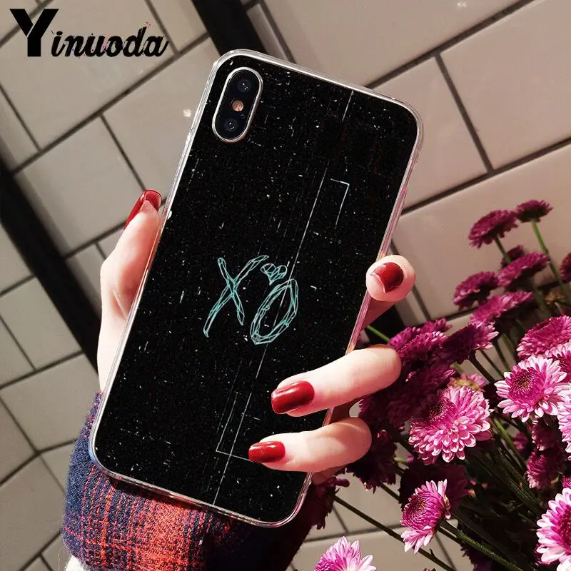 Yinuoda Weeknd поп-певец Starboy TPU Мягкий силиконовый чехол для телефона для iPhone X XS MAX 6 6S 7 7plus 8 8Plus 5 5S XR - Цвет: A8