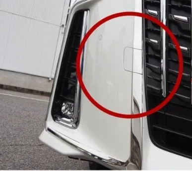 Для ALPHARD 30 series 2018-19 Передняя оправа противотуманной фары яркая полоса | Автомобили