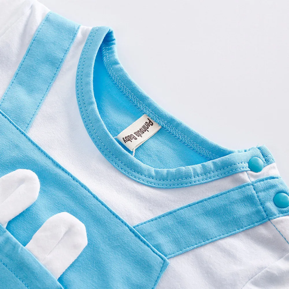 Комбинезоны для новорожденных мальчиков и девочек Комбинезон с героями