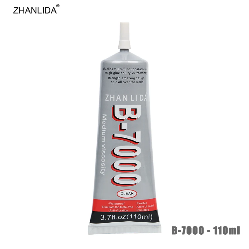 

ZHANLIDA DIY B-7000 110ml Multipurpose Adhesive B7000 Super Epoxy Resine Tools for Cellphone Repairs Glue Gun