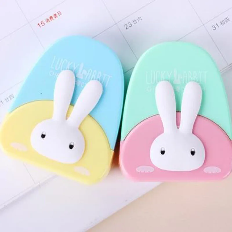 

1 Pcs Kawaii Cute Cartoon Creative Rabbit Correction Tape for Kids School Supplies Materials Korean Stationery Student Papeleria