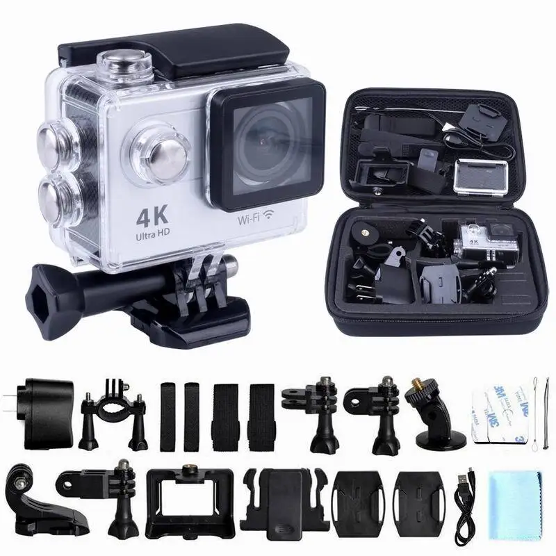 4K 1080P Sport Action Video Camera Mini Camcorder Wifi Cam Waterproof Full HD Remote Control for Gopro go pro Xiao Mi Yi style 4K 1080P Sport Action Video Camera Mini Camcorder Wifi Cam Waterproof Full HD Remote Control for Gopro go pro Xiao Mi Yi style