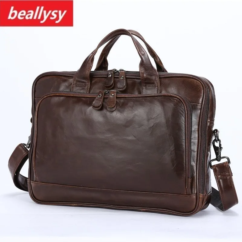 Genuine Leather Men Briefcase Office Bag Business Laptop Tote Bag Cowhide Men Messenger Bags Lawyer Male Handbag Shoulder bag Genuine Leather Men Briefcase Office Bag Business Laptop Tote Bag Cowhide Men Messenger Bags Lawyer Male Handbag Shoulder bag