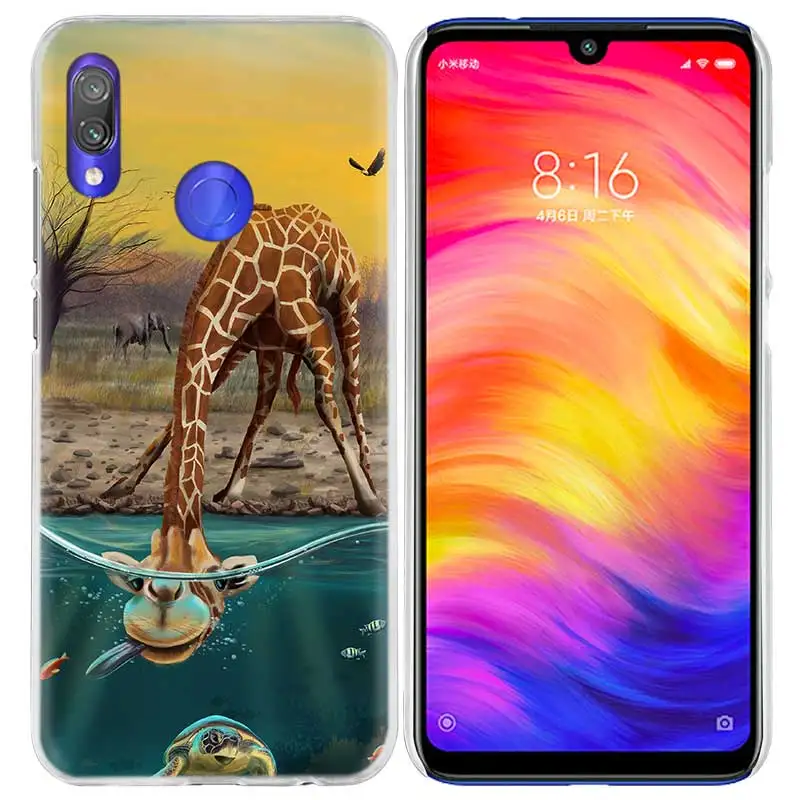 Жесткий чехол из поликарбоната для Xiao mi Red mi Go Note 7 6 6A Pro S2 5 5A 4X mi A1 A2 9 mi x 3 5G 8 lite Play F1