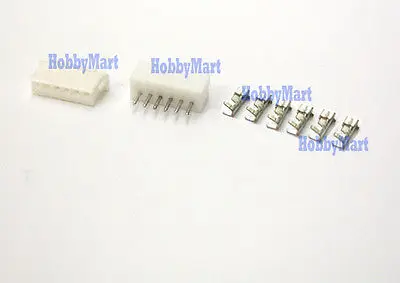 

50 x Micro JST ZH 1.5 6-Pin Female ,Male Connector Plug and crimps