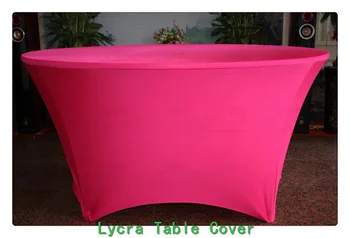 

5PCS Lycra/Spandex Table Cover/Tablecloth/Table Runner/Chair Cover Sashes for Wedding/Hotel/Banquet/Party/Home decor&textile