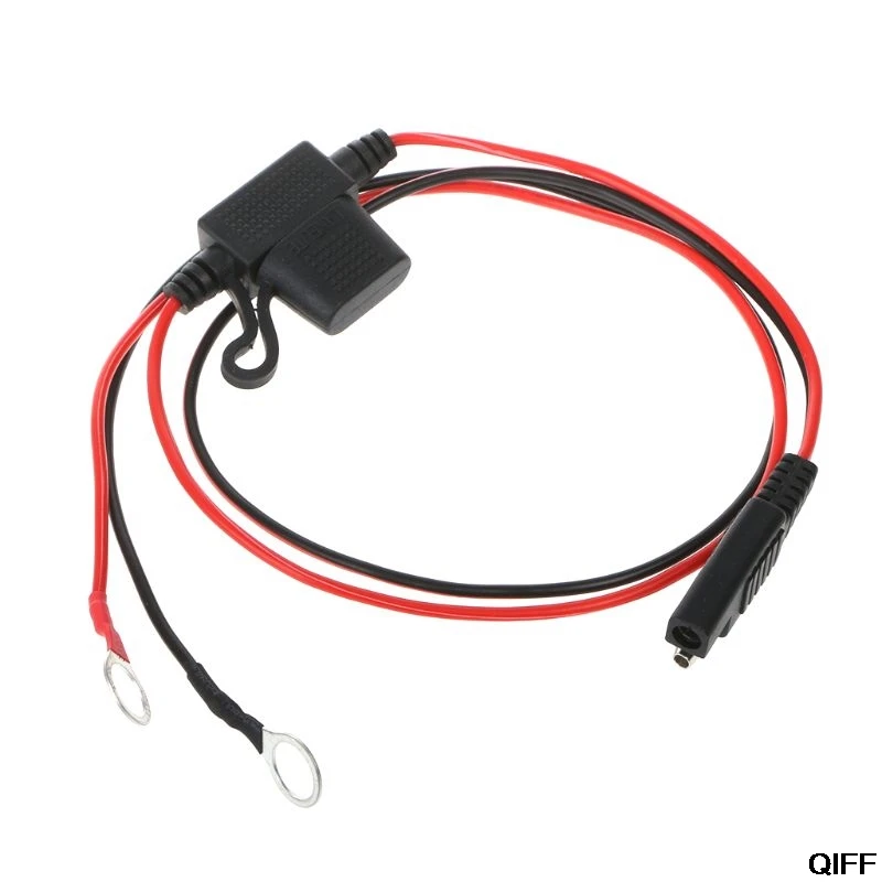 

Wholesale 12V Motorcycle Battery Charger Terminal Ring Connector Cable Output Connecting May06
