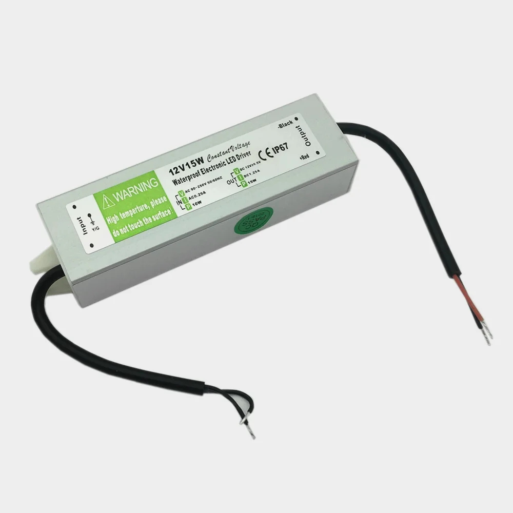 Светодиодный трансформатор адаптер питания DC12V/24 В 10 Вт/20 Вт/30 Вт/36 Вт/50 Вт/250 Вт