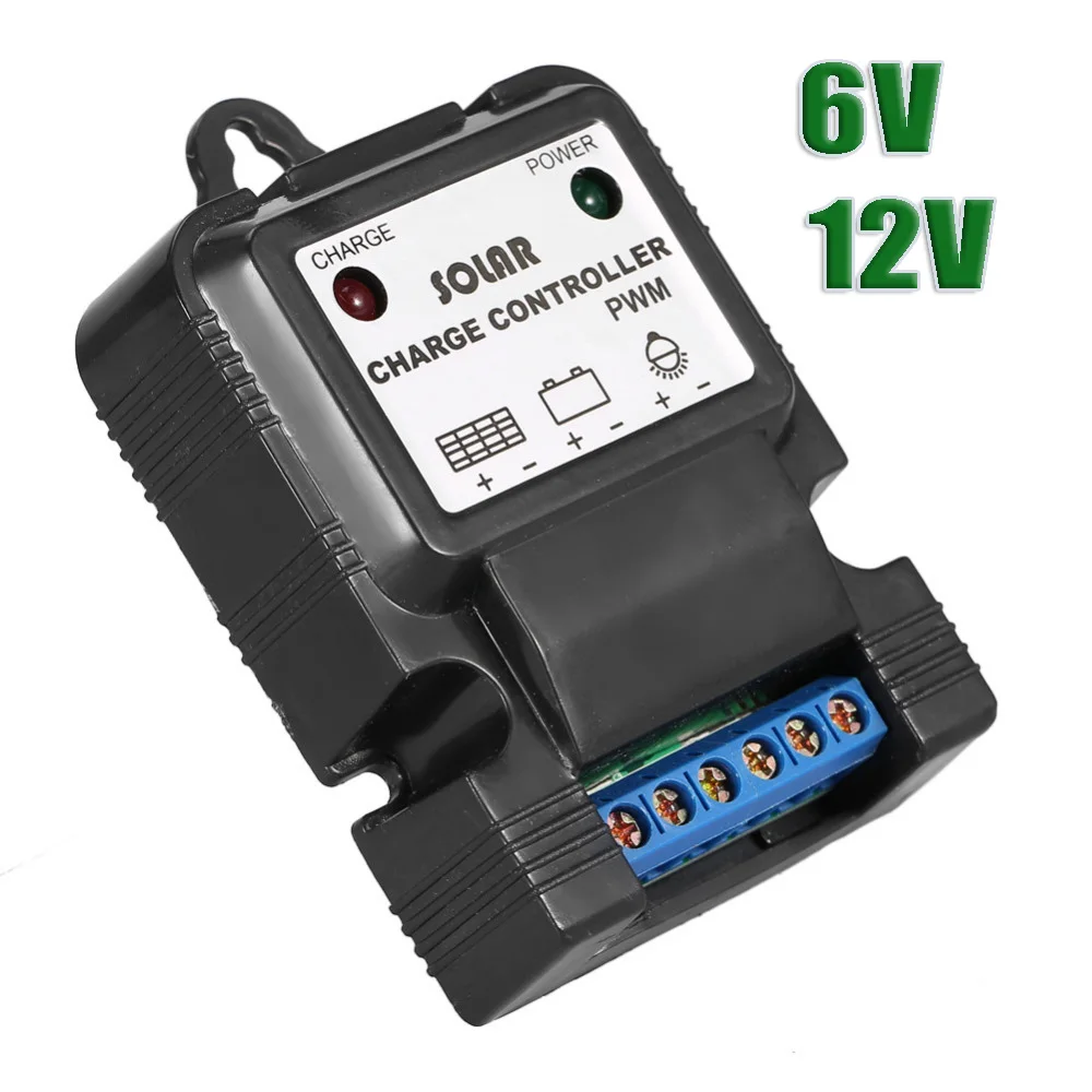 

6V 12V 3A Solar Charge Controller solar kits lead acid batteries regulator