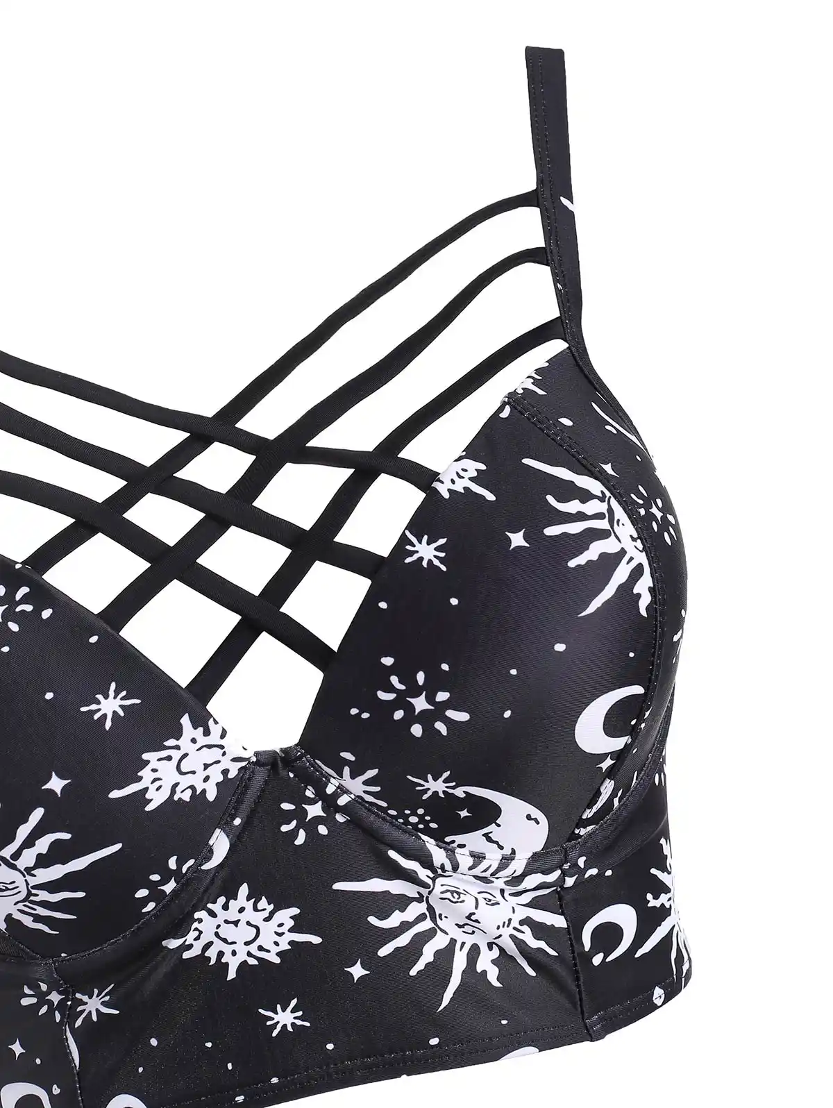 sun and moon bathing suit