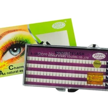 Цена Высокое качество W форма норка Корея наращивание ресниц